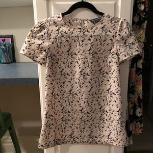 French Connection Marble Printed Blouse